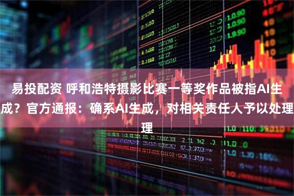 易投配资 呼和浩特摄影比赛一等奖作品被指AI生成？官方通报：确系AI生成，对相关责任人予以处理